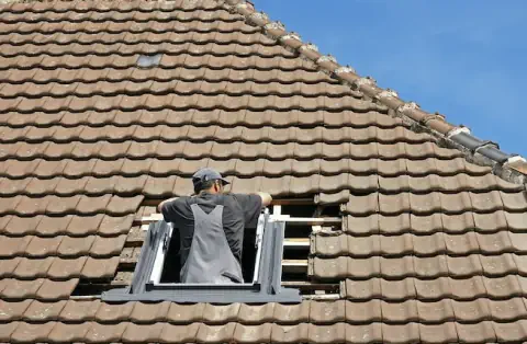Pose de velux - Poncins